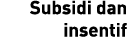 Subsidi dan insentif 