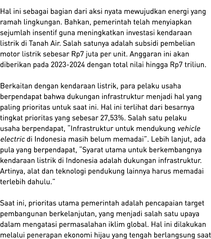 Hal ini sebagai bagian dari aksi nyata mewujudkan energi yang ramah lingkungan. Bahkan, pemerintah telah menyiapkan s...