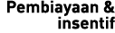 Pembiayaan & insentif 